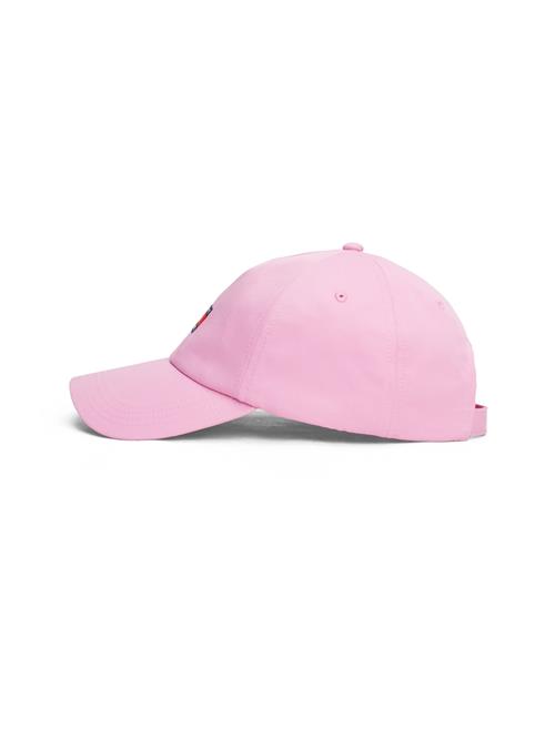 Tommy Jeans Hætte 'HERITAGE'  navy / pink / offwhite