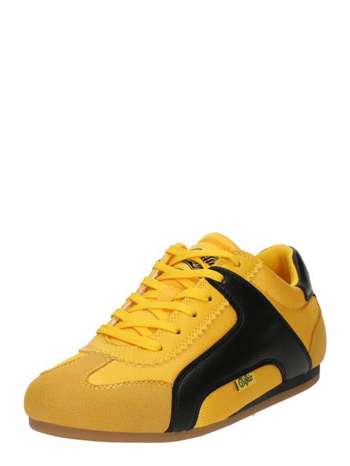 BUFFALO Sneaker low  mørkegul / sort