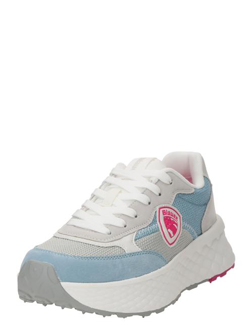 Blauer.USA Sneaker low  lyseblå / lysegrå / pink