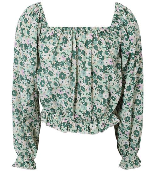 Hound Bluse - Flower top - Green