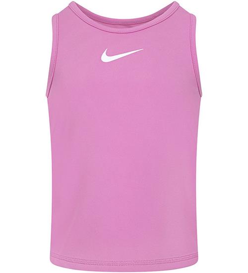 Nike Tanktop - Dri-Fit - Magic Flamingo m. Logo