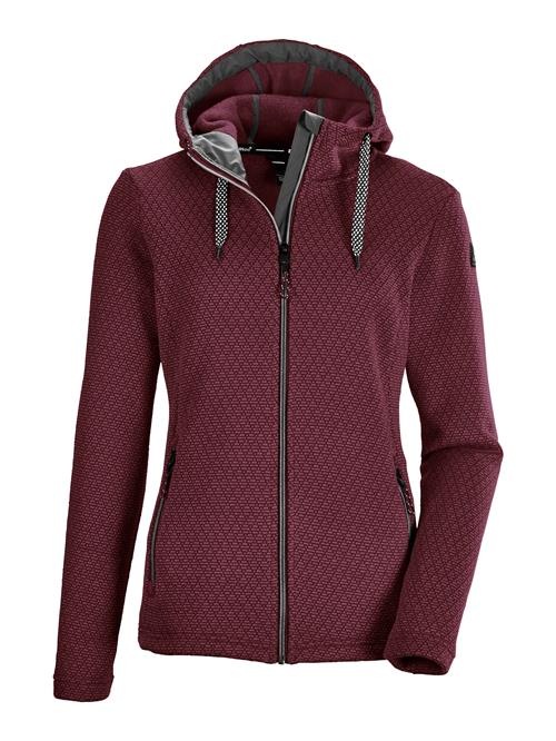 KILLTEC Funktionsfleecejakke  blomme / cyclam