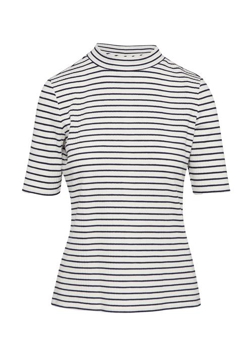 COMMA Shirts  sort / hvid