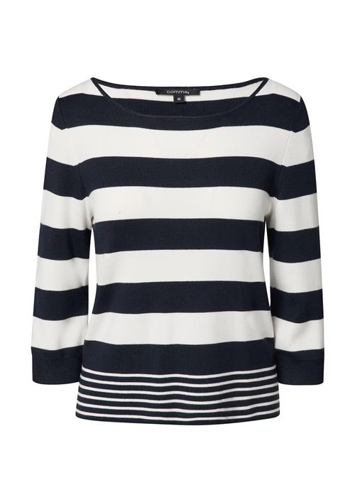 COMMA Pullover  sort / hvid