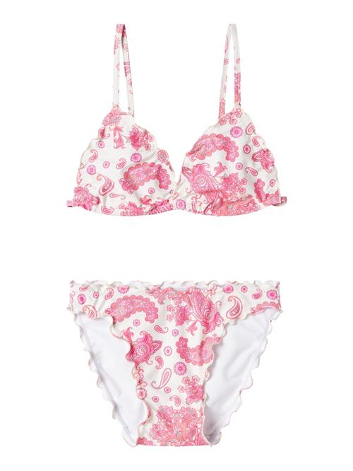 NAME IT Bikini 'NLFZille'  orange / pink / lyserød / hvid
