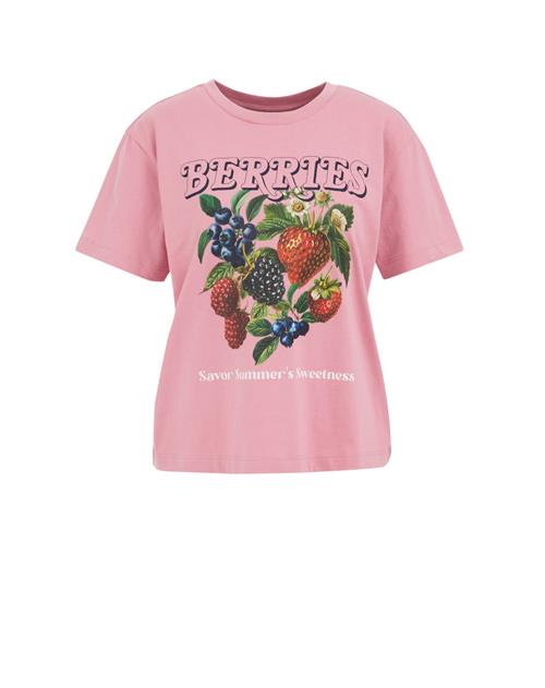 WE Fashion Shirts  grøn / lyserød / rød / sort