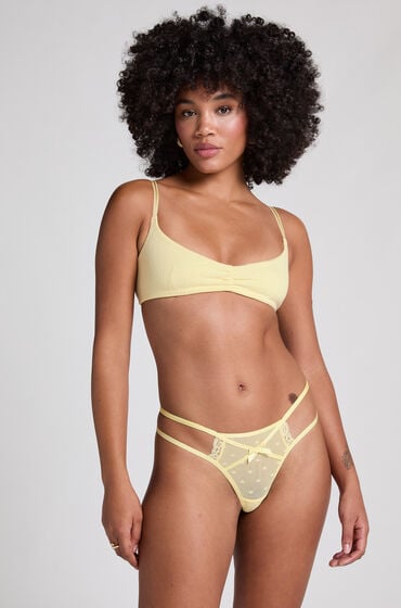 Hunkemöller G-streng Melda Gul