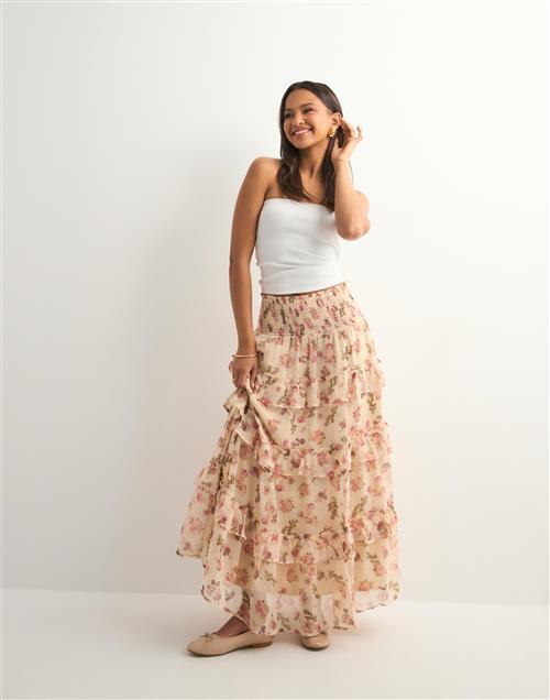 Neo Noir - Mønstret - Toddy Marigold Print Skirt
