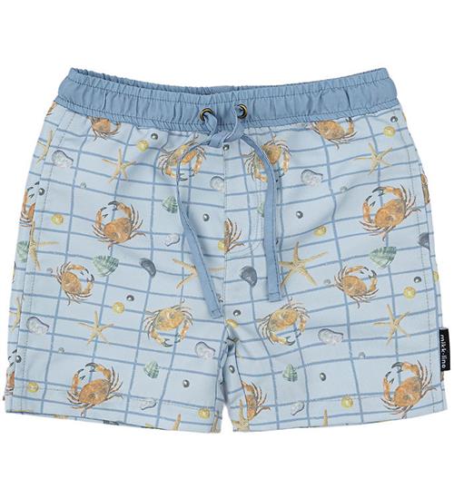 Mikk-Line Badeshorts - Faded Denim