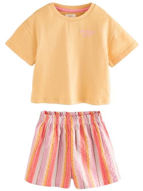 Next Sæt  lilla / orange / lyserød / pastelrød