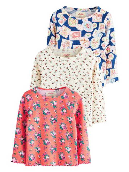 Se Next Bluser & t-shirts 'Cath Kidston'  blå / gran / pink / hvid ved About You