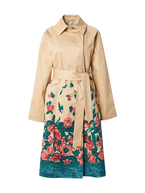 Weekend Max Mara Overgangsfrakke 'PESCO'  camel / petroleum / jade / magenta