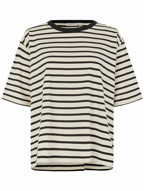 Masai Shirts 'MaDoreann'  sort / naturhvid