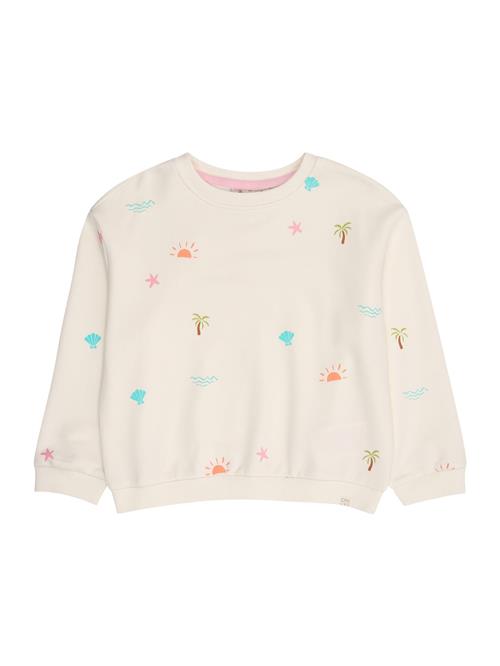 Only Mini Sweatshirt 'KMGSUMMER'  creme / lyseblå / grøn / orange