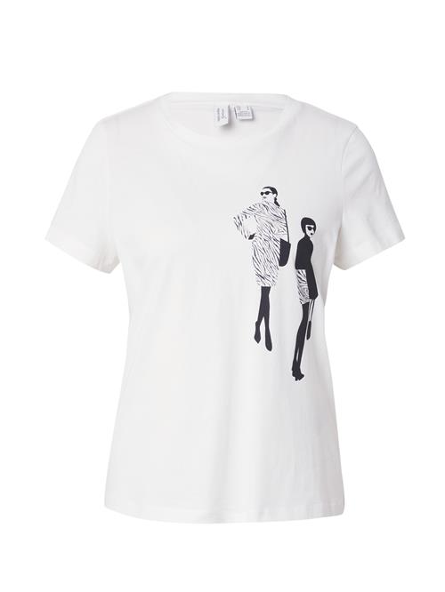 VERO MODA Shirts 'VMDEBRA'  sort / hvid