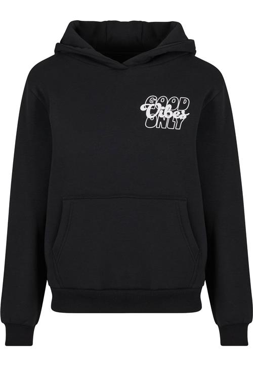 Miss Tee Pullover 'Good Vibes'  sort / hvid