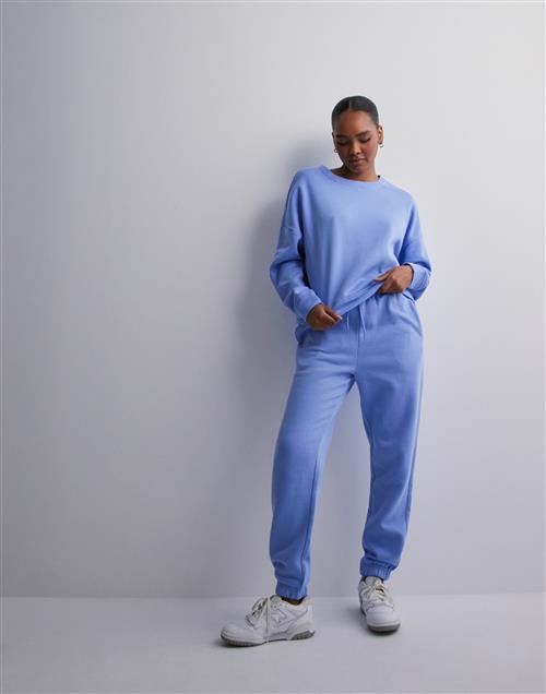 Pieces - Blå - Pcchilli Ls Sweat Noos Bc