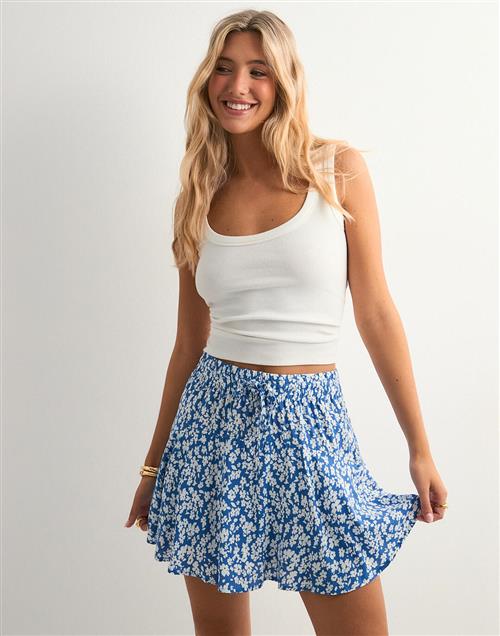 Only - Blomstret - Onlnala Life Skort Wvn Noos