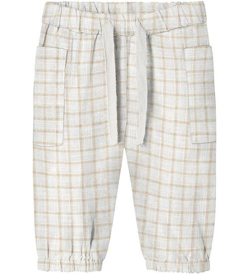Name It Bukser - NbmHalom - Bright White