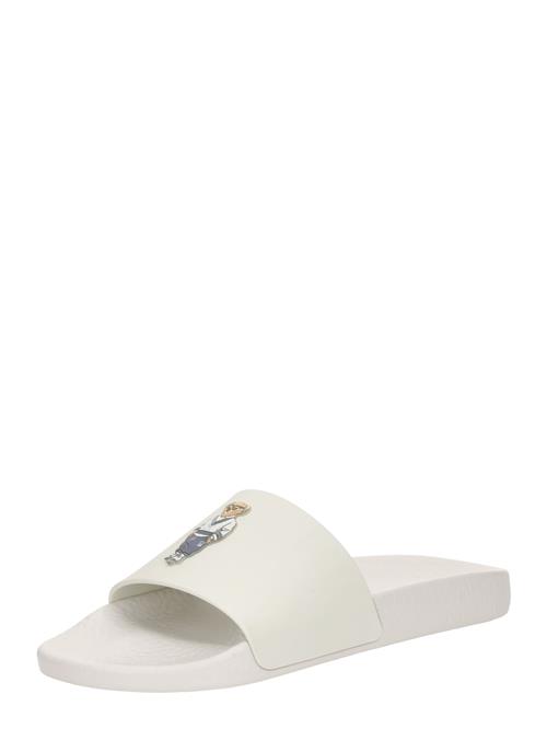 Polo Ralph Lauren Pantoletter  safir / cappuccino / jade / hvid