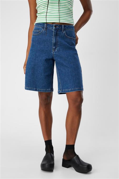 Carol Denim Shorts - Medium Blue Denim - M - Object