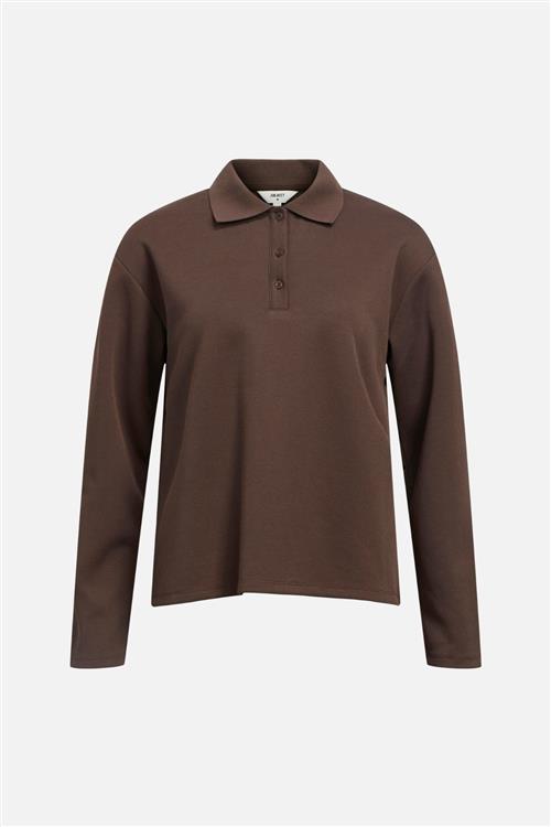 Millie Polo - Seal Brown - L - Object
