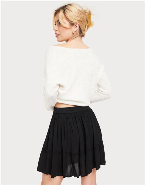 Only - Sort - Onlibiza Life Short Skirt Wvn Noos