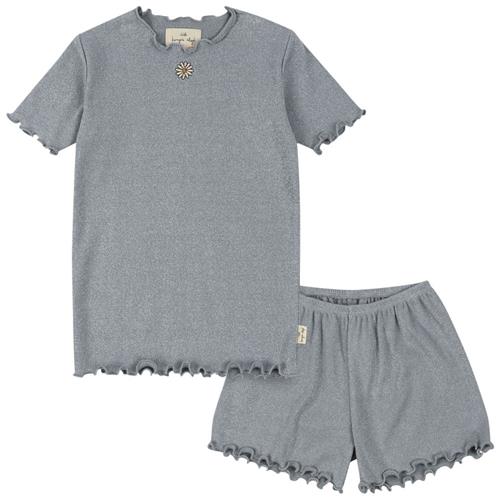 Konges Sløjd Roli T-shirt Og Shorts Sæt Quarry | Blå | 2 years