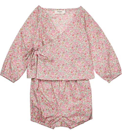Lalaby Sæt - Bluse/Bloomers - Wilma - Pink Betsy