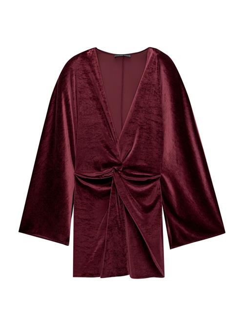 Pull&Bear Coctailkjole  burgunder