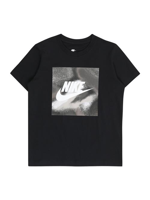 Nike Sportswear Shirts 'CLUB EXPRESS'  grå / sort / hvid