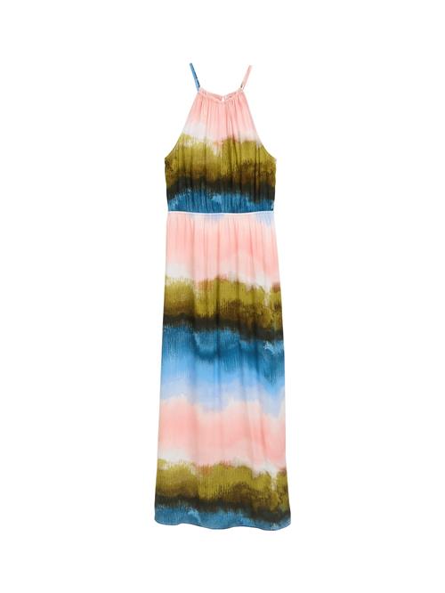 TOM TAILOR DENIM Sommerkjole  lyseblå / oliven / pastelpink / hvid