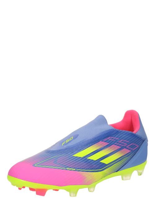 ADIDAS PERFORMANCE Fodboldstøvler 'F50 League'  mørkeblå / neongul / neonpink