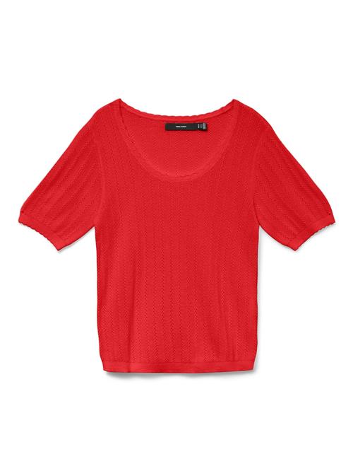 VERO MODA Pullover 'VMLuxlight'  rød