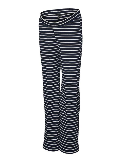 Vero Moda Maternity Bukser  navy / hvid