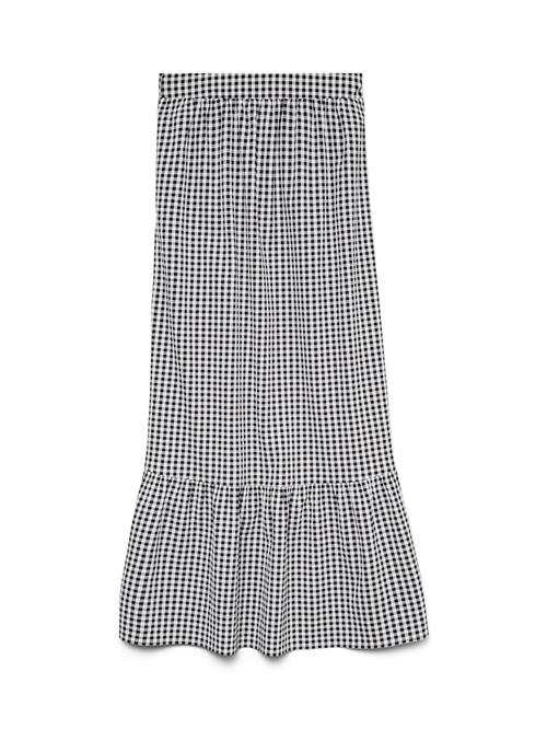 VERO MODA Nederdel 'VMCheck'  sort / hvid