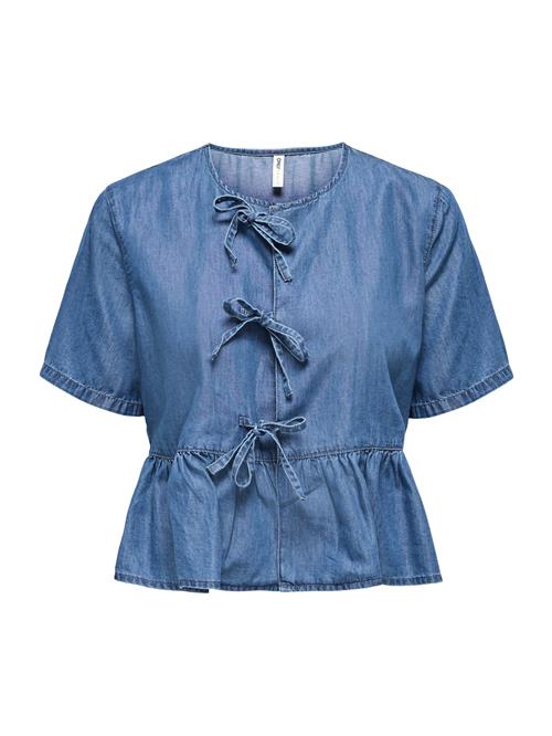 Only Petite Bluse 'ONLBEA'  blue denim