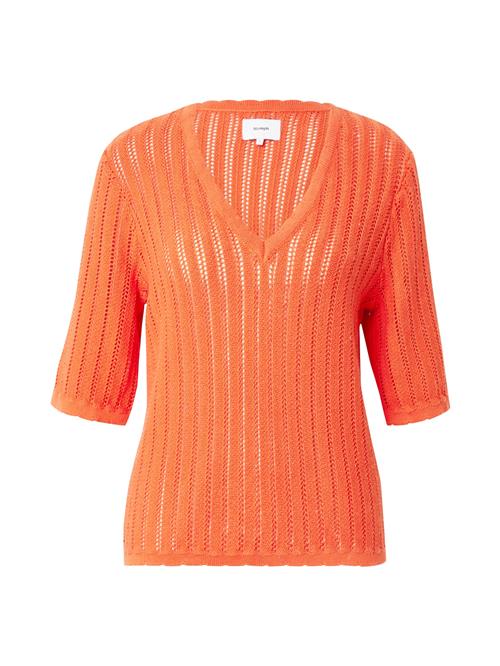 NÜMPH Pullover 'NUPOELLE'  orangerød