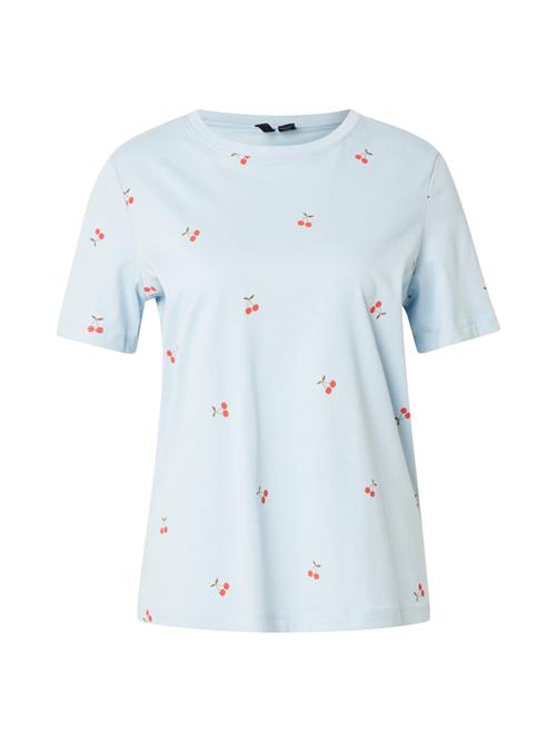 VERO MODA Shirts 'VMPAULINA'  lyseblå / grøn / rød