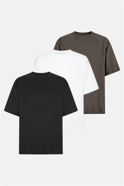 3 stk. Boxfit T-shirt - Pakketilbud - Herre - Default Title - TeeShoppen
