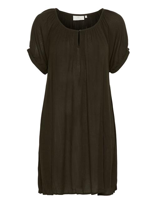 Amber Ss Tunic Kaffe Khaki