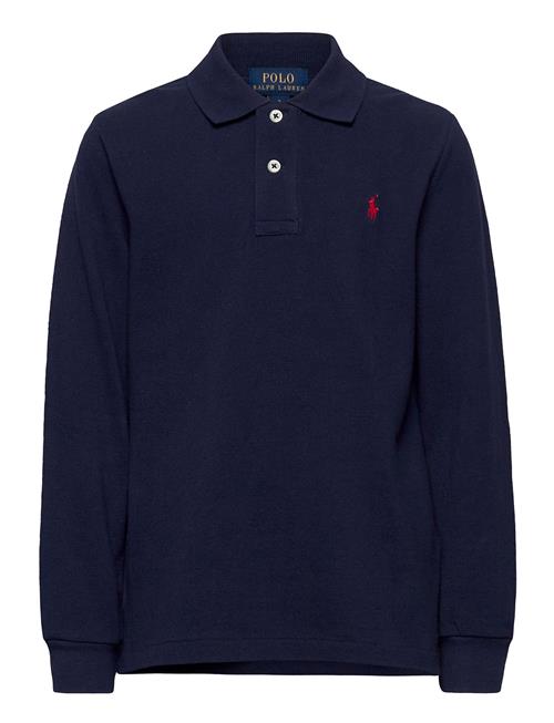 Basic Mesh-Ls Kc-Tp-Knt Ralph Lauren Kids Blue