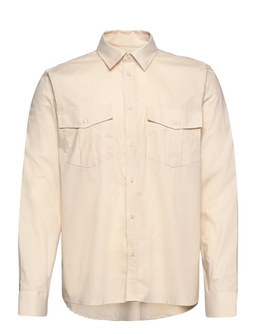 Lincoln Ripstop Shirt Les Deux Beige