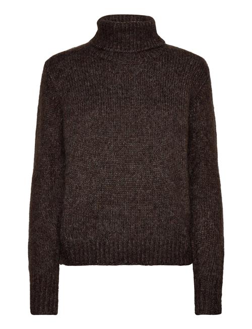 Kaalioma Rollneck Pullover Kaffe Brown