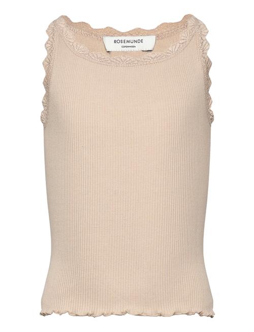 Rkbeatha Sl Top W/ Lace Rosemunde Kids Beige