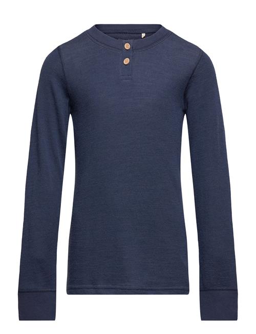 Blouse Ls, W. Print CeLaVi Navy