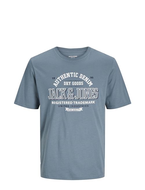 Jack & Jones Jjelogo Tee Ss O-Neck 2 Col Aw24 Sn Jack & J S Blue