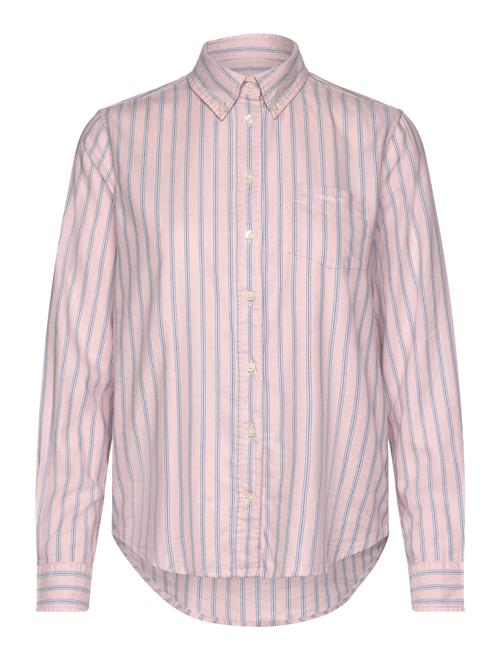 Reg Stripe Archive Oxford Bd Shirt GANT Pink