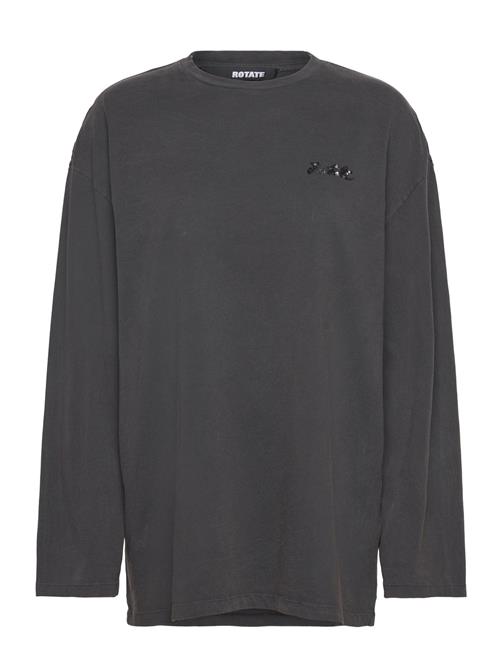 Long Sleeve T-Shirt ROTATE Birger Christensen Black