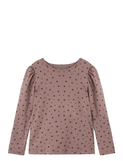 Nmfnoella Ls Slim Top Name It Purple